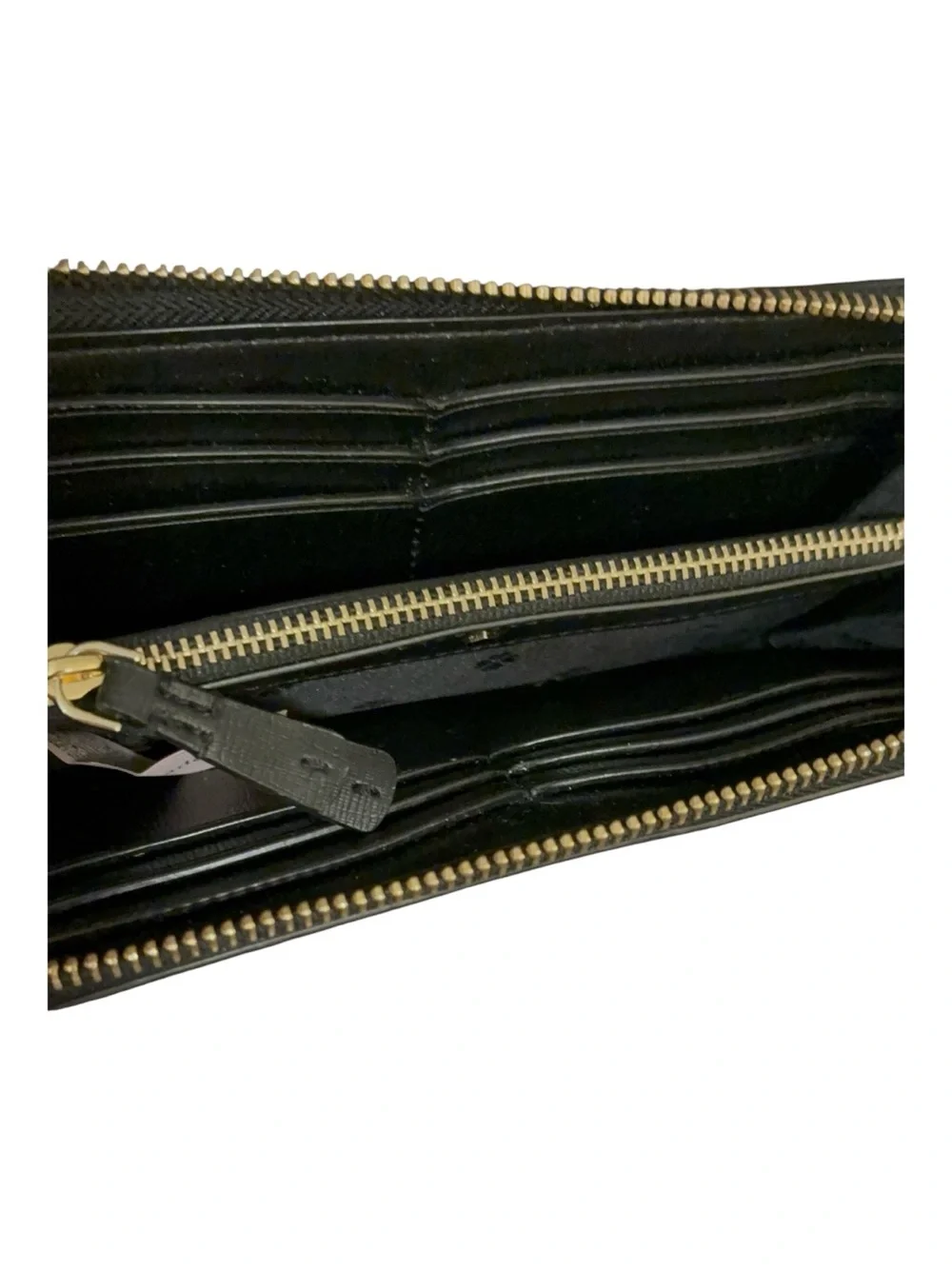 NEW kate spade Black Parrot Flock Continental Zip Wallet